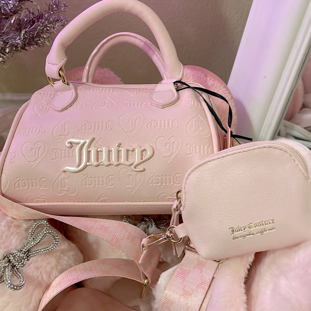 Pink Juicy Couture Mini Satchel